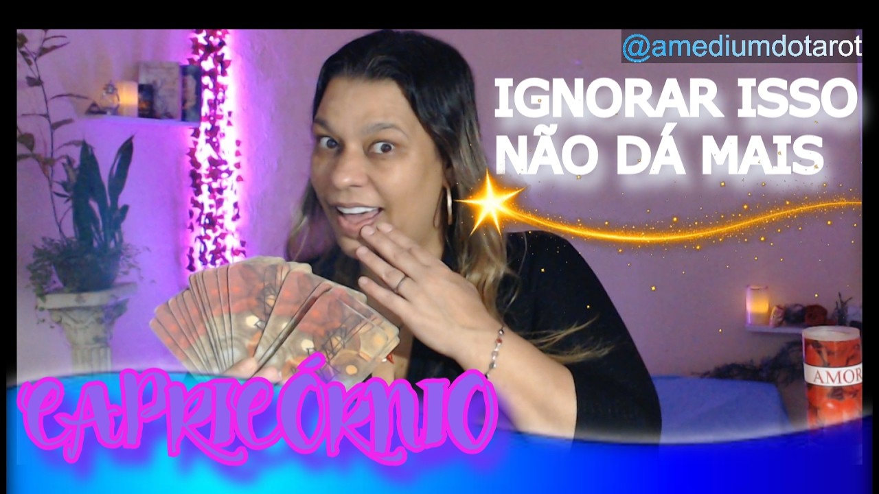CAPRICÓRNIO ♑ O NOVO MOMENTO PI RECONCILIAÇÃO ESTÁ A SUA PORTA. MAS ANTES TEM Q DEIXAR O PASSADO...