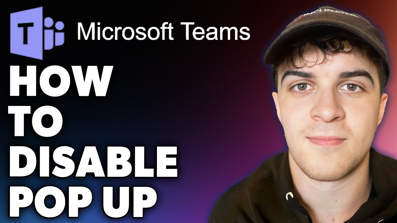 How to Disable Microsoft Teams Pop up (Full 2024 Guide)