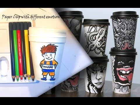 Papercup Craft with Emotions - YouTube