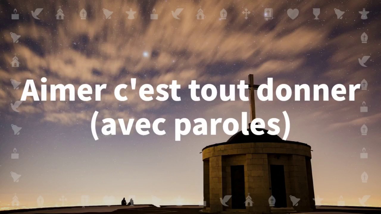 Aimer c'est tout donner (Chant des Béatitudes)| Chant chrétien avec paroles pour le Carême et Pâques