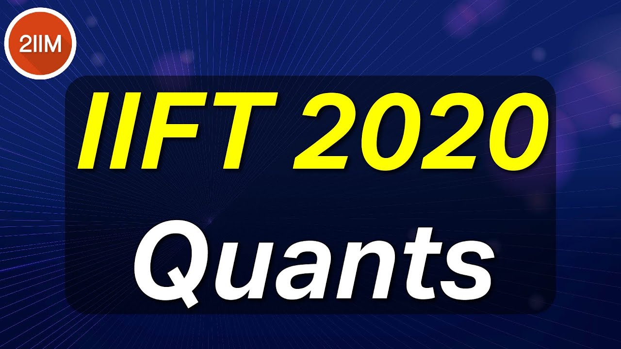 IIFT 2020 Quants | The Product of the Roots | 2IIM CAT Preparation Online