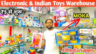 Cheapest toys items start only ₹5 ?. Toys wholesale market in Sadar Bazar.