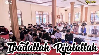 Ibadallah rijalallah versi santri salafy #ibadallahrijalallah #solawat