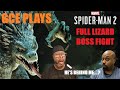 GCE PLAYS : SPIDER-MAN 2 LIZARD FULL LIZARD BOSS FIGHT &quot;WE&#39;RE OFF TO SEE THE LIZARD&quot;  #spiderman2