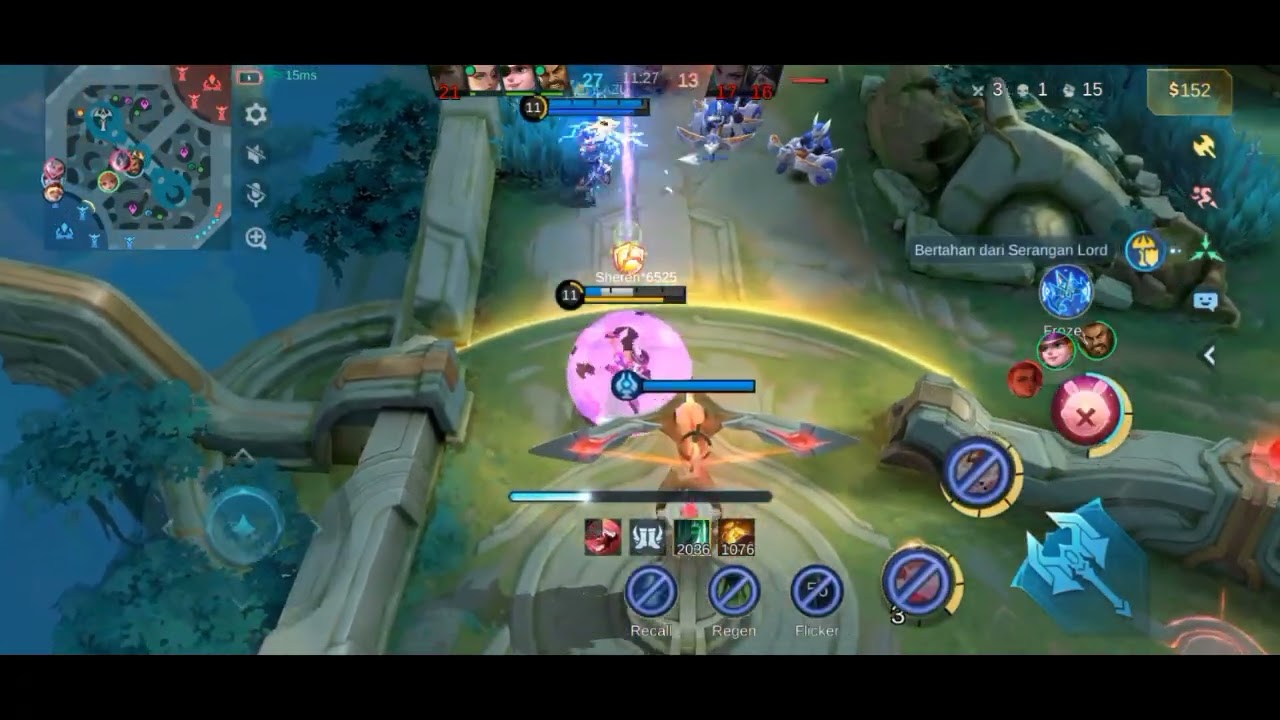 30 Kali Assist Pakai Angela!!! - Mobile Legends