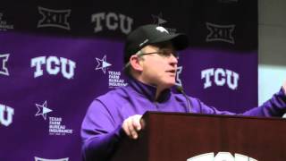 Information Gary Patterson postgame of TCU's 28-21 win vs. Baylor Update