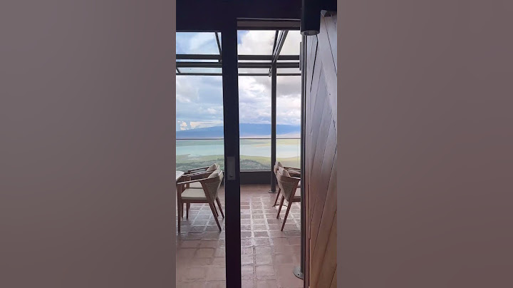 These are the views from Meliá Ngorongoro Lodge, what more do you need? 📸