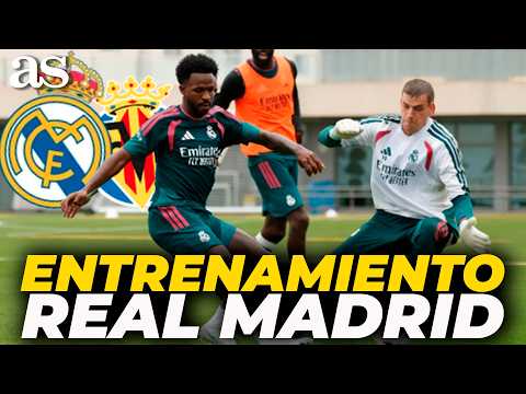 Los MEJORES MOMENTOS del entrenamiento del REAL MADRID antes del VILLARREAL | LALIGA EA SPORTS