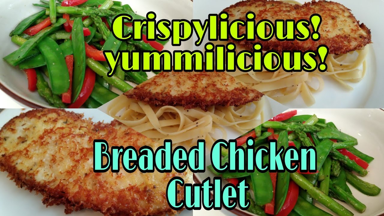 Weight Loss Sauteed Vegetables Recipe/How to make Breaded Chicken