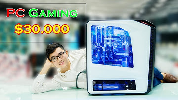 Bộ PC Custom Water Cooling hơn 600 triệu đồng với Titan V - Bộ PC Gaming đắt nhất Việt Nam