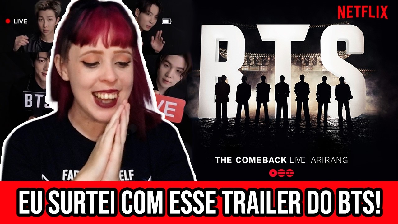 BTS THE COMEBACK LIVE | ARIRANG | Trailer Oficial + Divulgação das faixas do álbum ARIRANG |  REACT