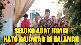 Kato Bajawab Di Laman Seloko Adat Jambi Pernikahan Ika Arafah Adat Melayu