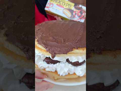 【大食い】生クリーム4000％チョコパイが食べたい主婦 #大食い #料理 #爆食 #モッパン #mukbang #food