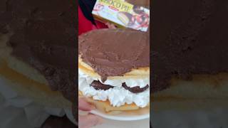 【大食い】生クリーム4000％チョコパイが食べたい主婦 #大食い #料理 #爆食 #モッパン #mukbang #food