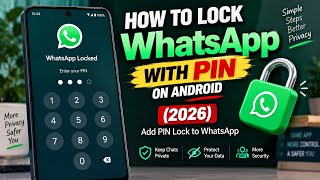 How to Lock WhatsApp with PIN on Android (2026) | Add PIN Lock to WhatsApp in Tamil screenshot 4
