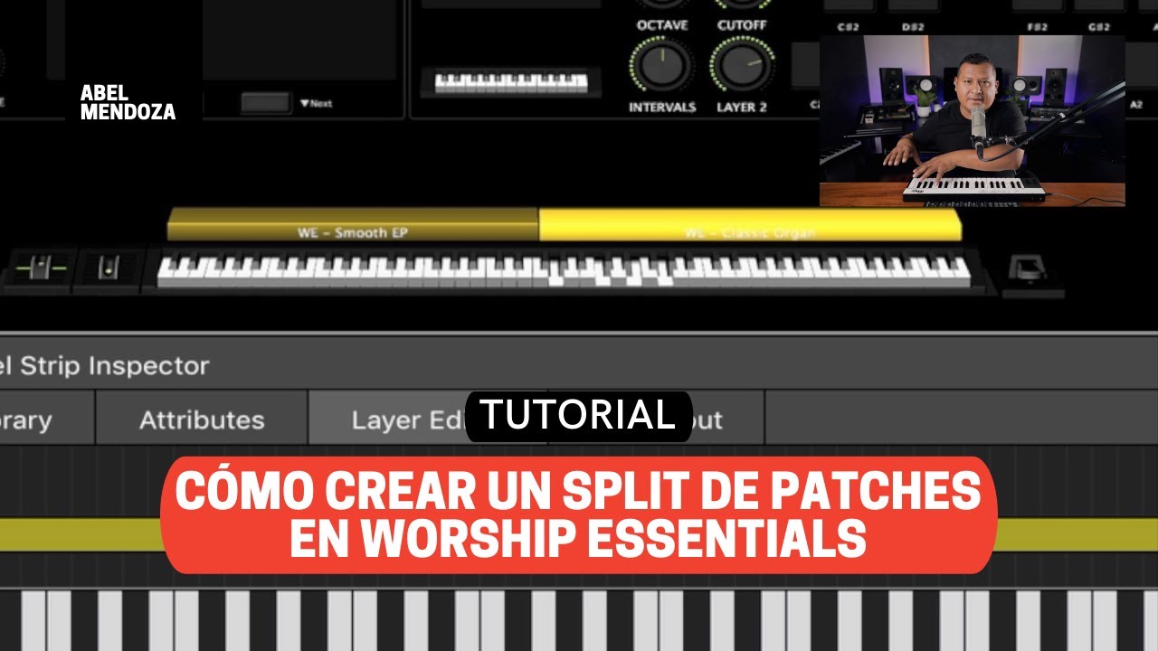 Cómo crear un split de patches en MainStage (Worship Essentials)