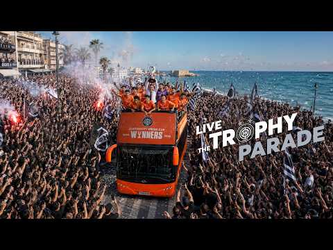 Trophy Parade! LIVE η παρέλαση των νικητών του Κυπέλλου Ελλάδας Betsson!