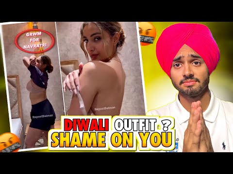 DIWALI 'GET READY WITH ME' REELS😢 | SHAME ON YOU😡