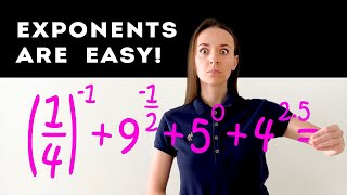 All types of EXPONENTS in 1 minute!
