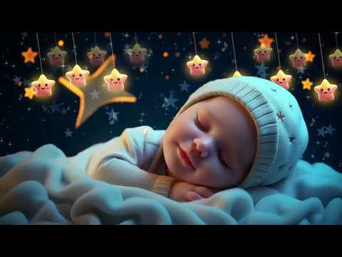 Baby Sleep Music 🌙 Mozart & Brahms Lullabies 🎵 Relax Quickly & Sleep Peacefully All Night
