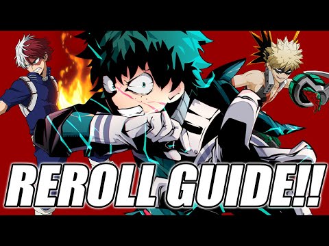 My Hero Academia: The Strongest Hero - Guia de Reroll