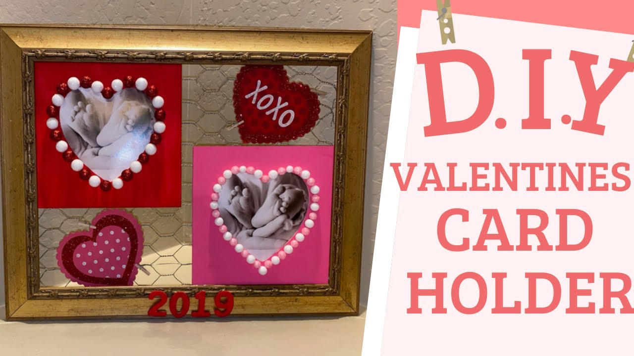 DIYValentine’s Picture Frame Holder Gift or Display Memories YouTube
