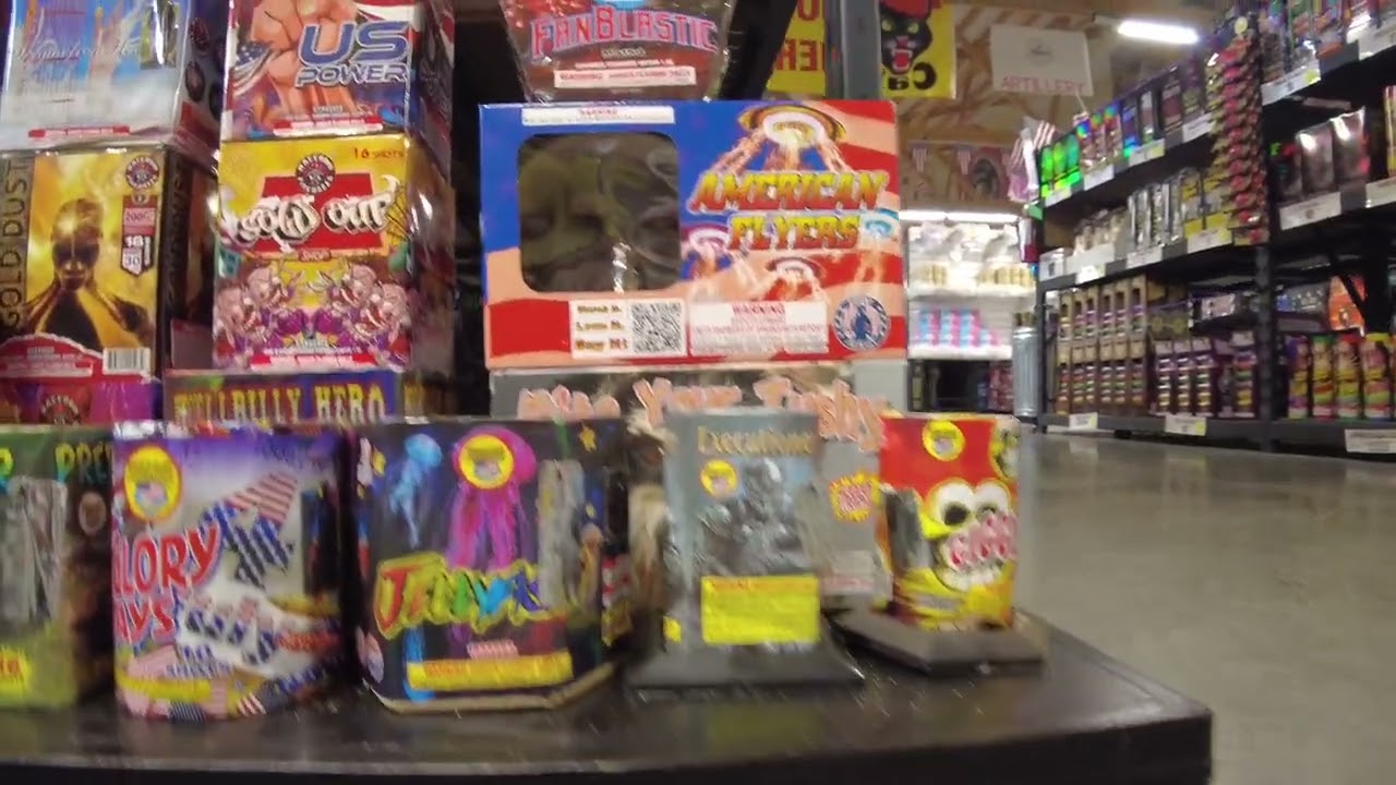 Robbins Fireworks 40 years in the making, 2024 Firework Store walk-thru