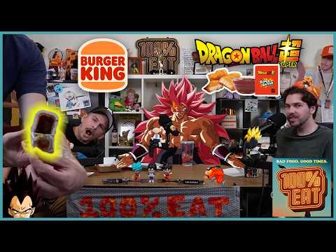 Chicken Nuggets Kaioken x100 %% Burger King Dragon Ball Super Meal