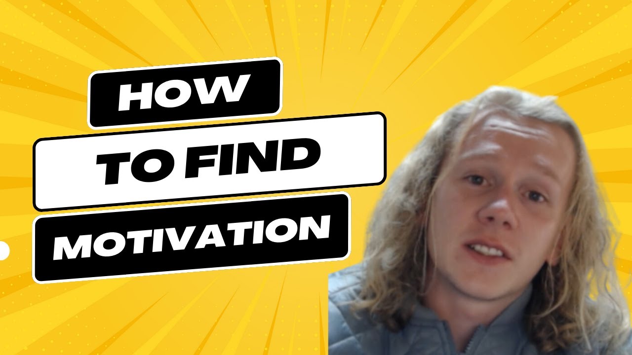 How to Find Motivation when you are Feeling Down - YouTube