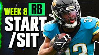 Week 8 RB START/SIT Every Match Up Analysis 🚨 MUST-Play or Bench Players (2026 Fantasy Football)
