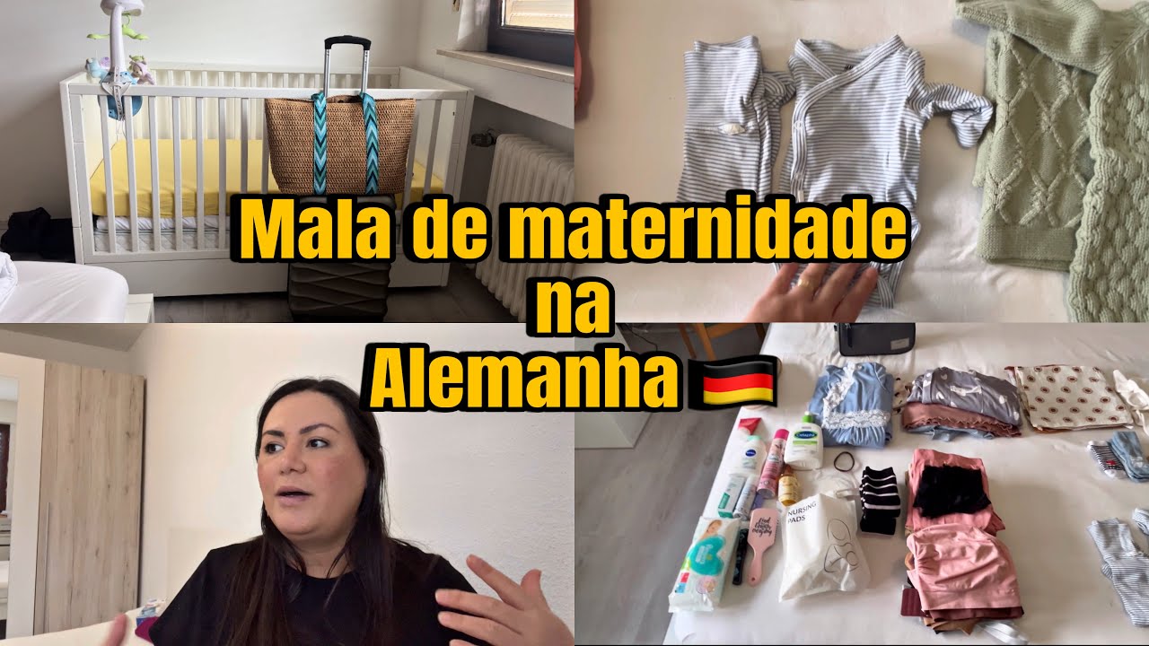 COMO MONTAR A MALA DE MATERNIDADE NA ALEMANHA| #vidanaalemanha