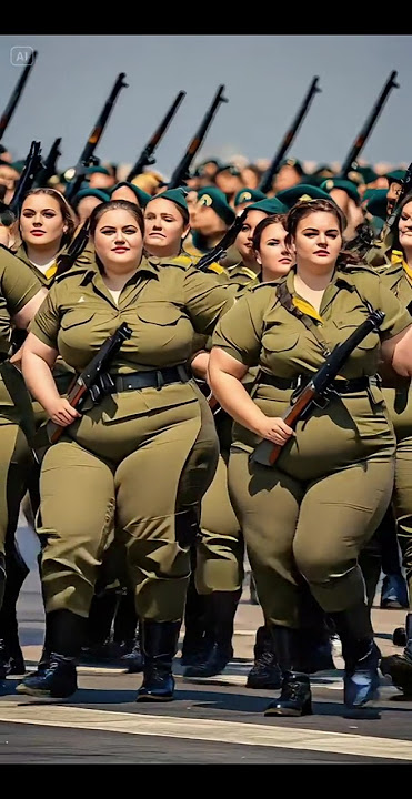 Beautiful woman army walking #shorts #shortvideo #youtubeshorts