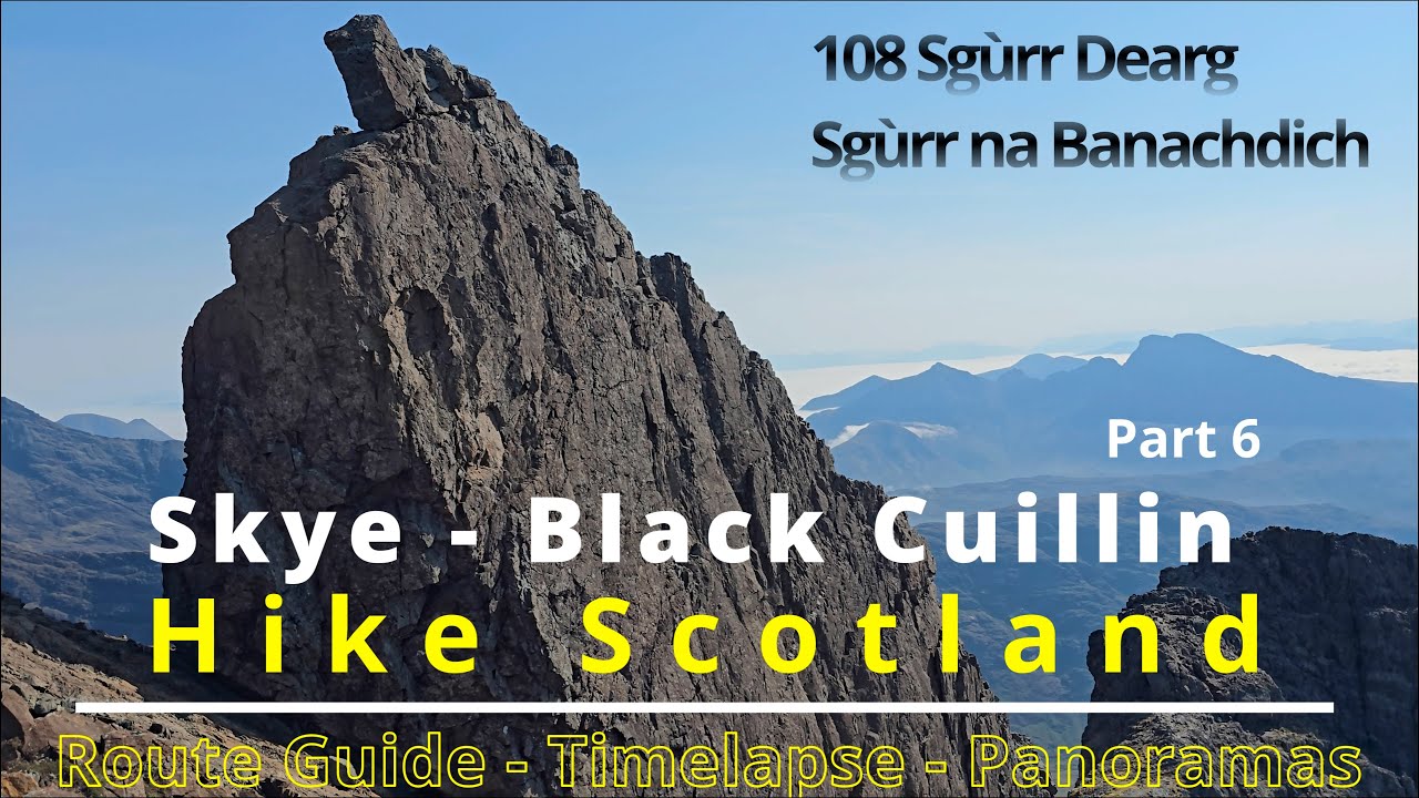 108 Sgùrr Dearg & Sgùrr na Banachdich – Black Cuillin, Skye. Experience the Cullin Ridge!