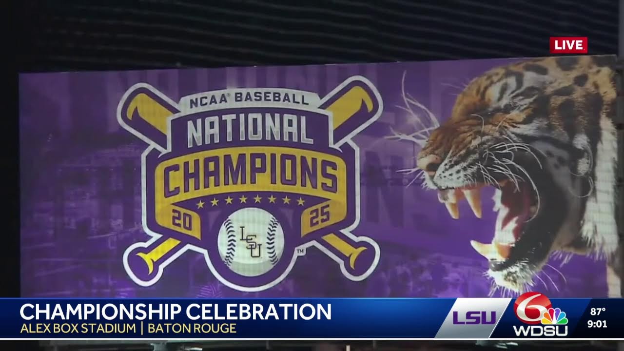 LIVE: LSU Championship Celebration