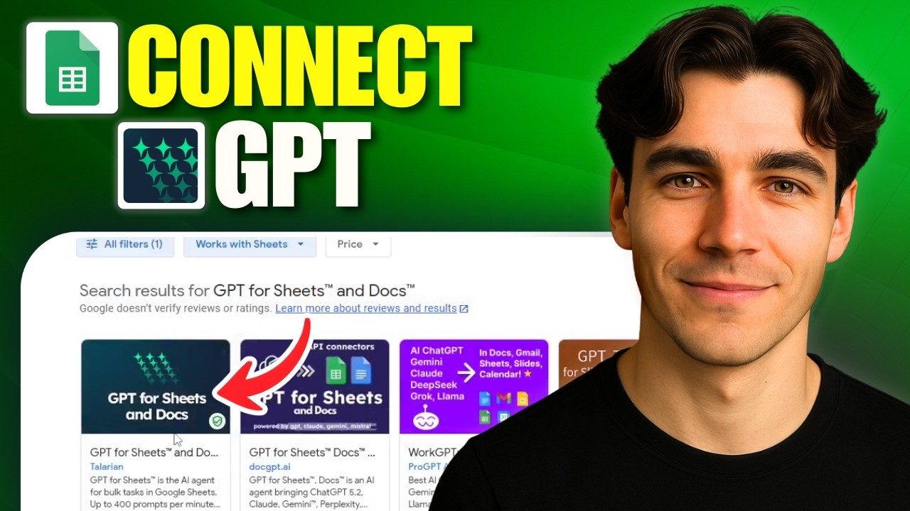How To Connect ChatGPT With Google Sheets (Tutorial 2026) - YouTube