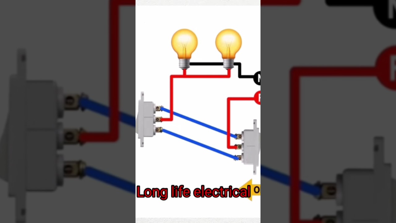 Two way switch wiring diagram 