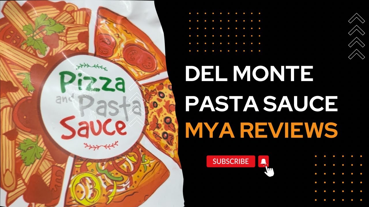 Del Monte Pasta sauce review Simple red sauce pasta recipe Mya reviews YouTube