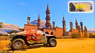 Ps5 Gameplay Car Racing Extreme Desert Rally Simulator Dakar Game 🏰😏 screenshot 4