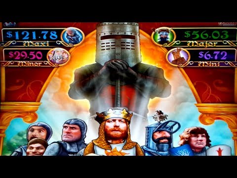 Monty Python And The Holy Grail - Black Knight Slot - BONUS!