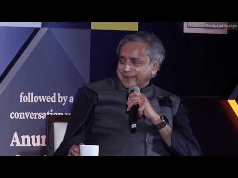 Dr Shashi Tharoor in conversation with Anuradha Sengupta on the New World Order 