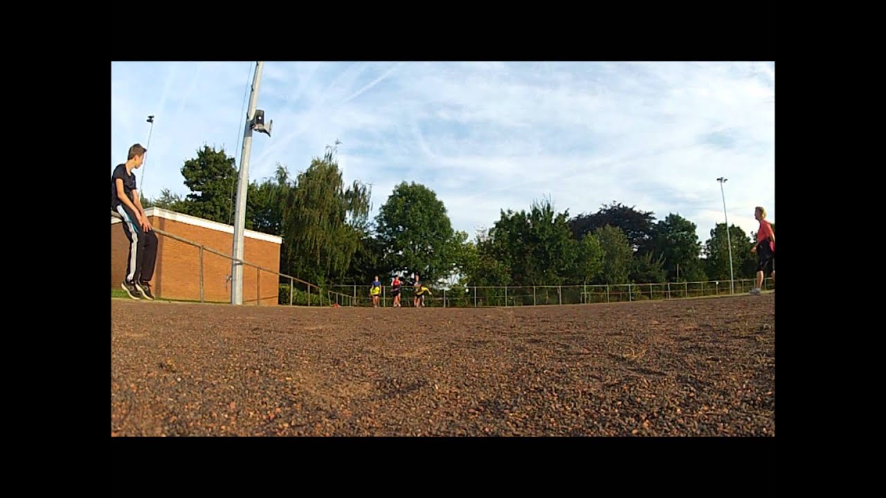 go pro hd hero 2 track and field sprint slomo