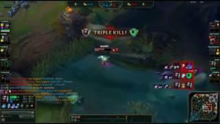 Ekko - Triple Kill with High Ping