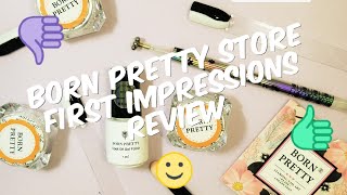 Born pretty store | First impressions