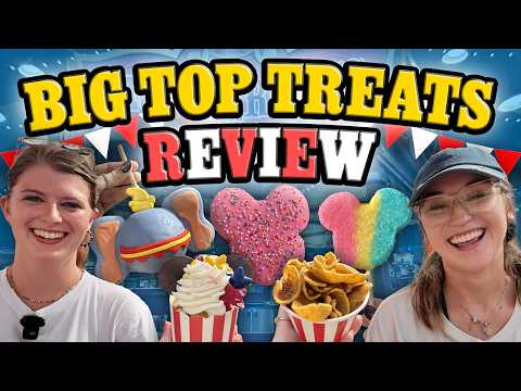 TOO MUCH SUGAR! Big Top Souvenirs Treats Review at Magic Kingdom