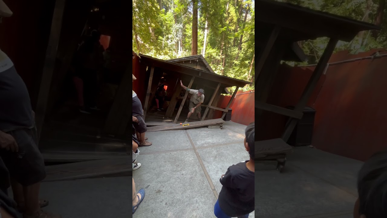 Why the ball is rolling upwards?- Mystery spot at 