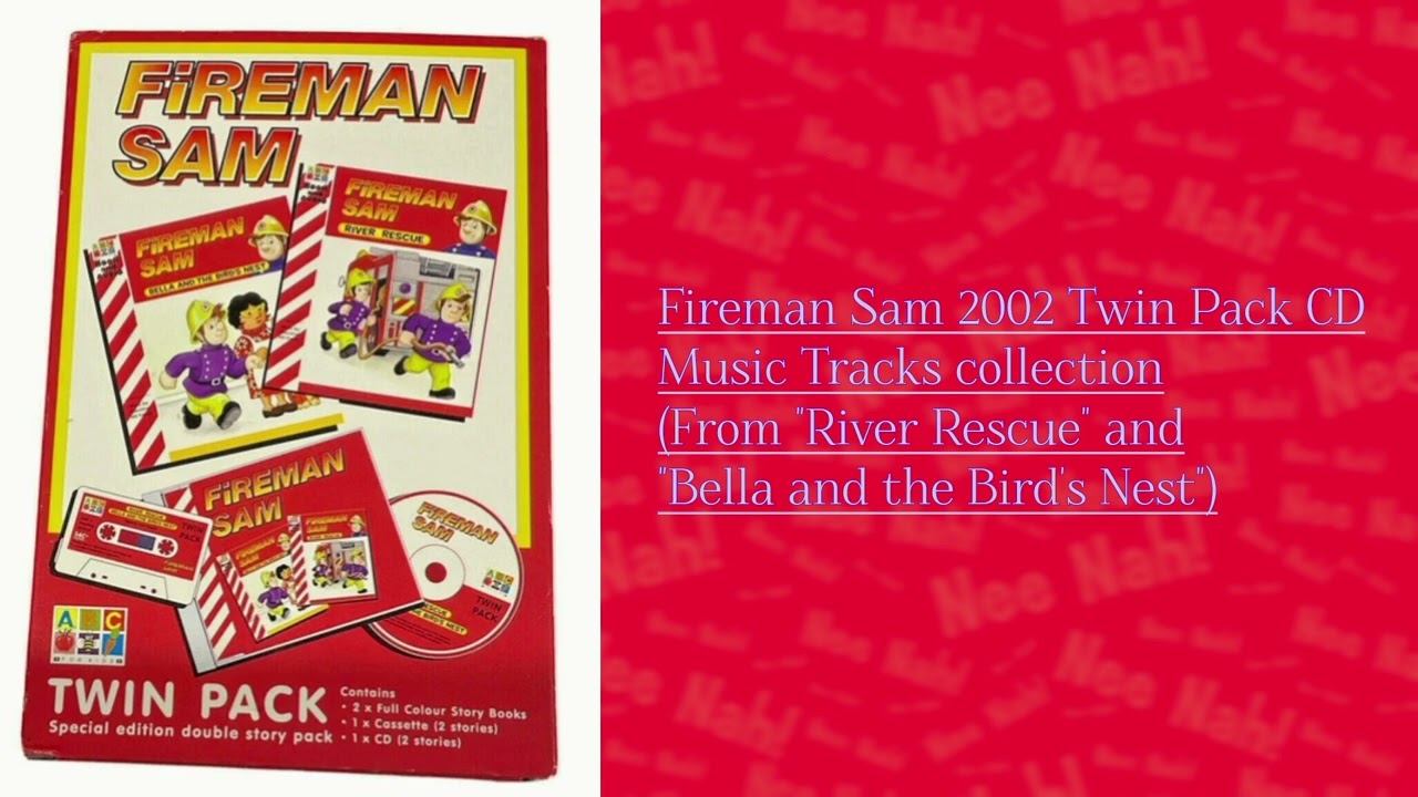 Fireman Sam 2002 Twin Pack CD Full Soundtrack