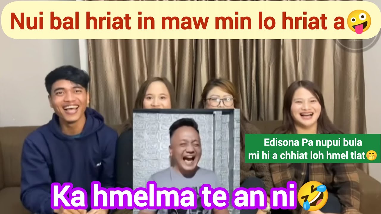 Nui bal hriat in maw min lo hriat a😡🤪😂 Tluanga Tochhawng React 