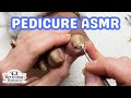 👣ASMR Pedicure Cleaning💆‍♀️Pedicure Tutorial: How to Relieve Pain in Your Toenails👣