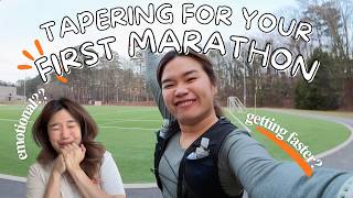 The Week Before Your First Marathon: tapering, race day anxiety, running vest practice?