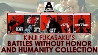 Kinji Fukasaku’s Battles Without Honor and Humanity Collection 1-5 | Arrow Video Blu-ray Unboxing